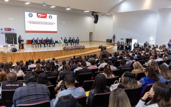 Asistentes a la apertura de auditorías integrales al gasto federalizado de la Cuenta Pública 2025 en Zacatecas