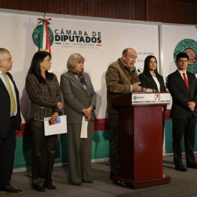 Rubén Moreira en el pleno de la Cámara de Diputados