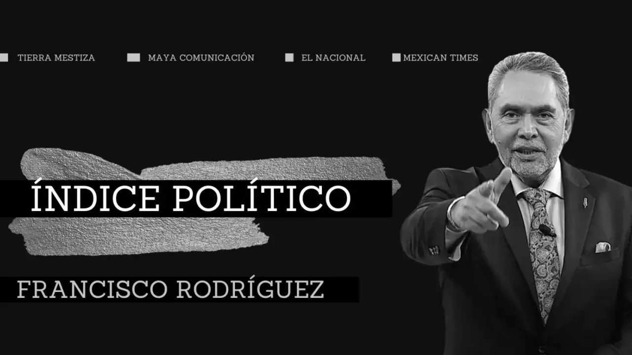 Portada de la columna Índice Político de Francisco Rodríguez